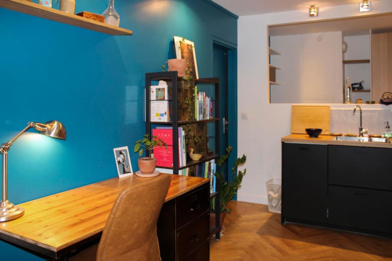 Appartement New Cocoon With Garden Near Buttes-chaumont